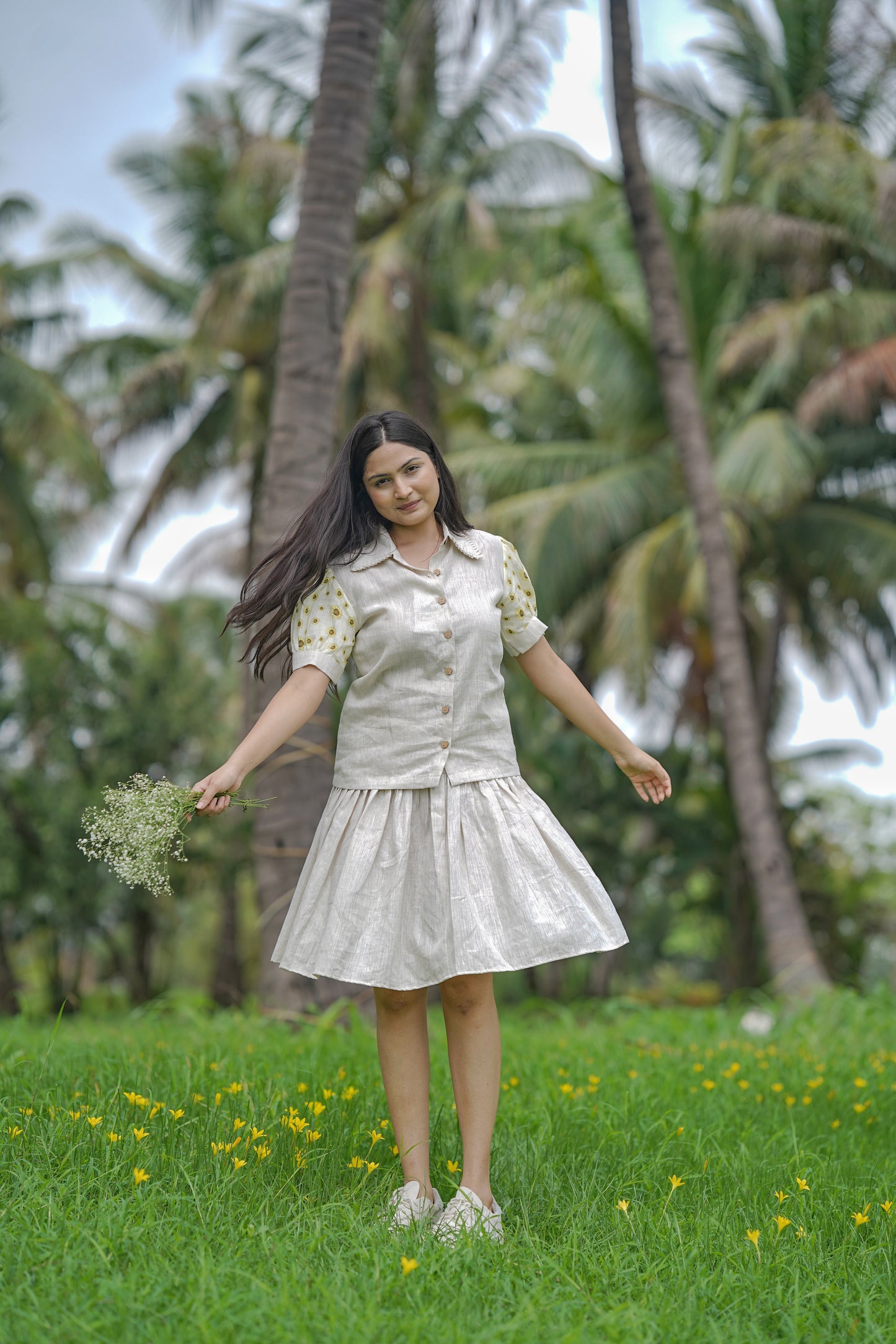 SUNFLOWER SKIRT